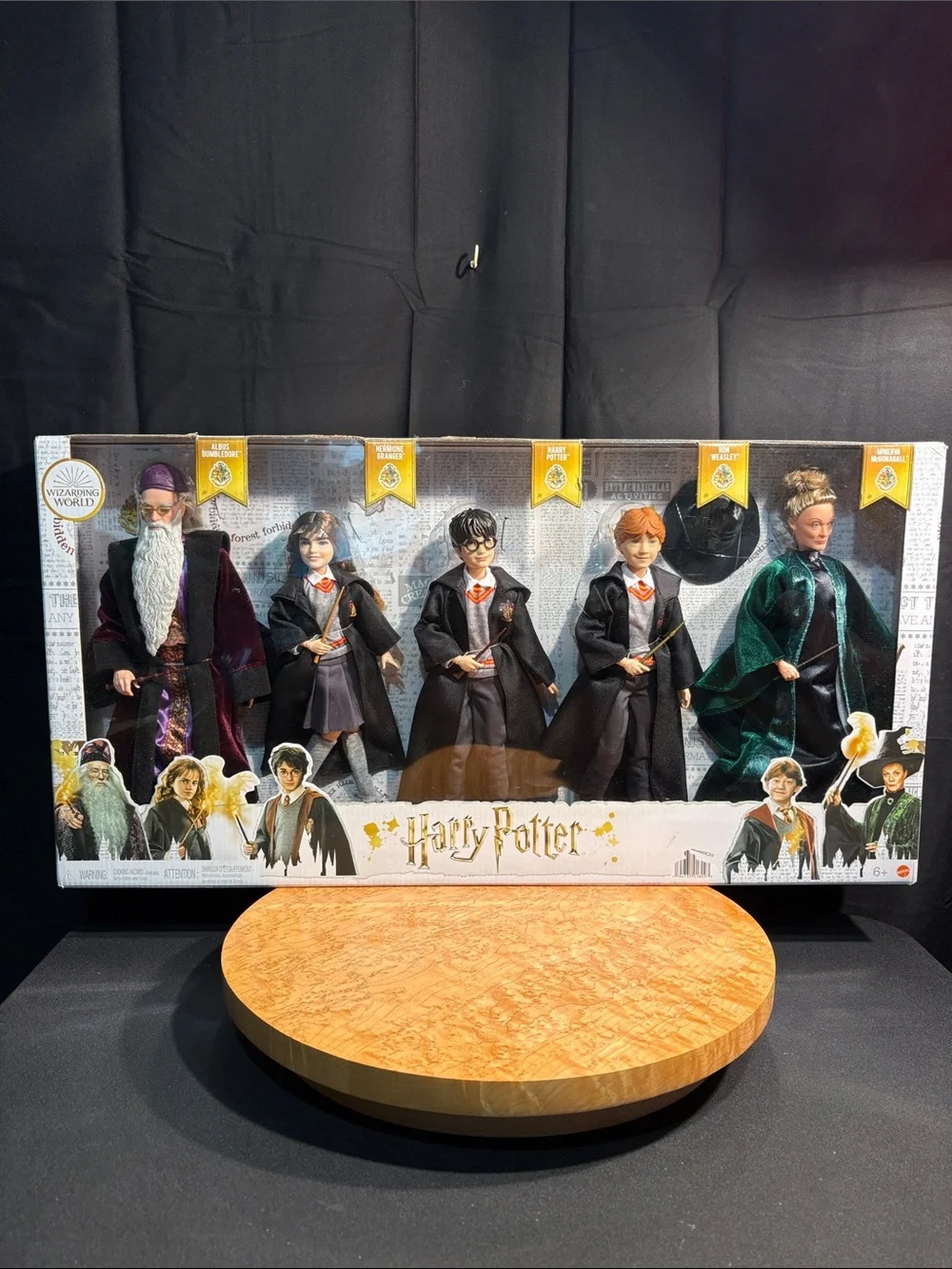 NWT Mattel Harry Potter Wizarding World 5-Doll Figure Gift Set - New Sealed Box